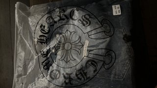 Bermuda Vaquera con cruces negras  Chrome Hearts