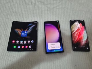 Lotto 3 ,Samsung S23 Ultra, s21 Ultra ,Zfold 4