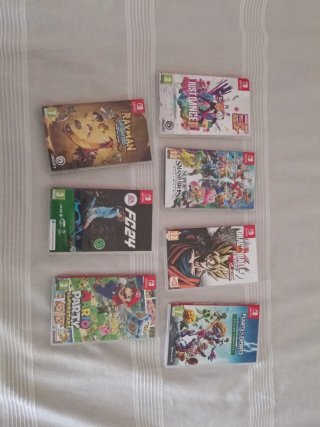 Lote 7 Videojuegos Nintendo Switch