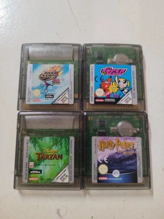 Lote 4 Juegos Game Boy Color