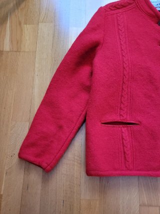 Chaqueta austriaca roja Karten