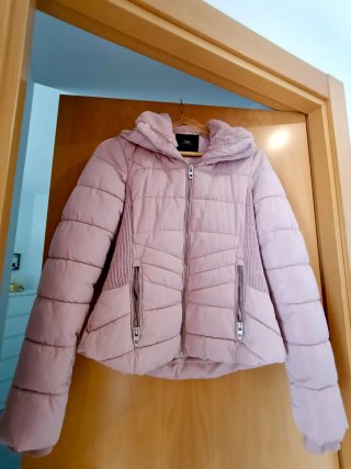 Plumífero Zara Rosa Palo
