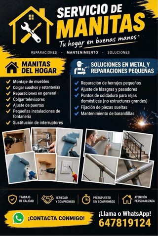 Manitas a domicilio en Sevilla