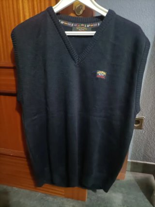 Chaleco Paul & Shark Azul Talla XL