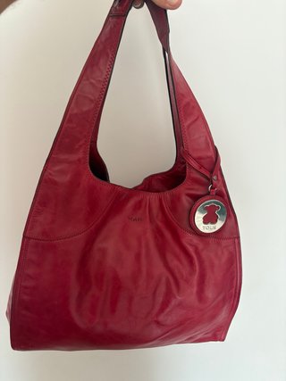 Bolso de Piel Tous Rojo