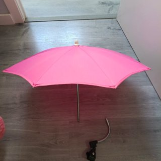Sombrilla para Carro de Bebé Rosa