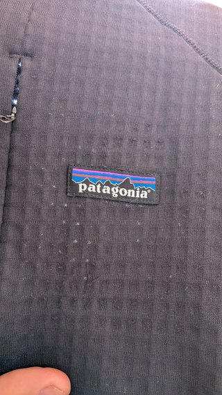 Patagonia R1 Full-Zip forro polar negro talla M
