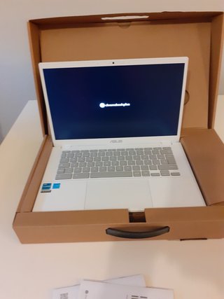Chromebook ASUS Blanco