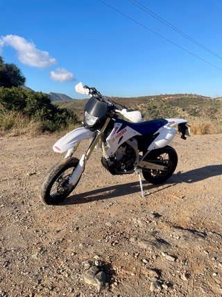 Yamaha WR450F Supermotard