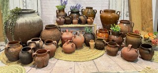 Piezas antiguas de barro