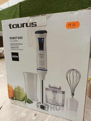 Taurus - Batidora de mano Robot 600 Plus Inox