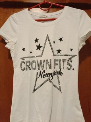 Camiseta Blanca Cosmoda Talla S