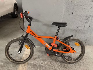 Bicicleta Infantil Btwin Naranja
