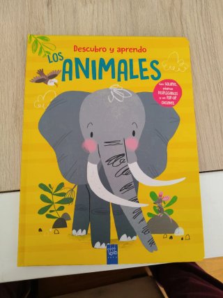 Libro infantil Descubro y aprendo los animales