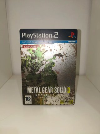 Metal Gear Solid 3 Steelbook PS2 PAL ES Completo