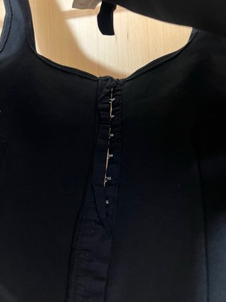 Top corsé negro H&M