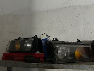 Faros Delanteros BMW E36 con Posición Amarilla