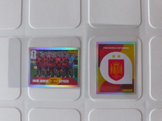Panini Mundial 2026 España stickers (1bis y 13bis)