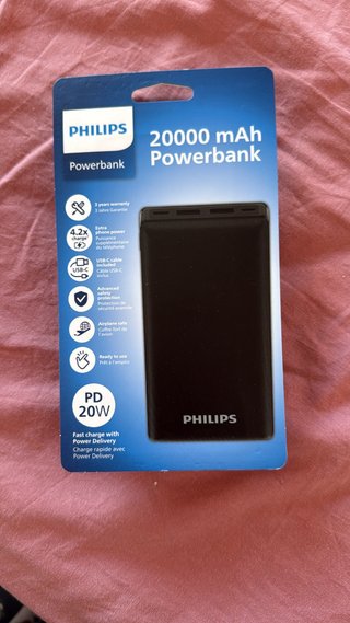 Philips Powerbank 20000 mAh PD 20W