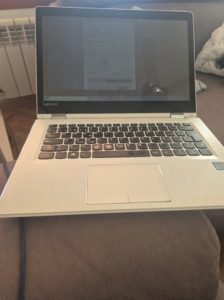 Lenovo Portátil Pantalla Táctil Blanco
