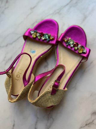 Sandalias Lodi Fucsia Talla 41