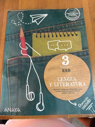 Lengua y Literatura, 3 ESO, Trimestre 2