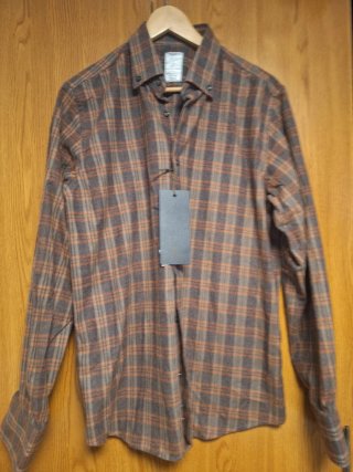 Camisa de cuadros hombre
