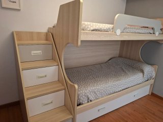 Litera Nido con Escaleras Laterales