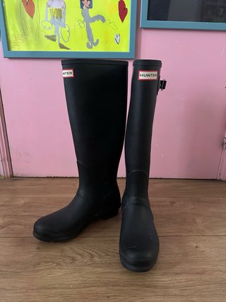 Botas de agua Hunter caña alta talla 39