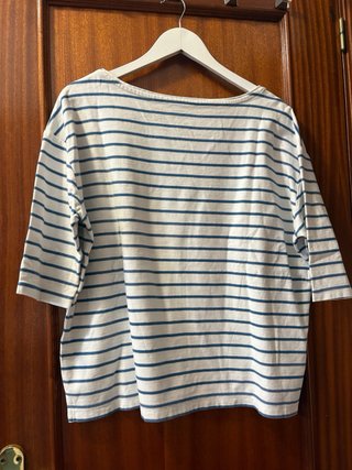 Sudadera de rayas con manga 3/4 de la marca esprit