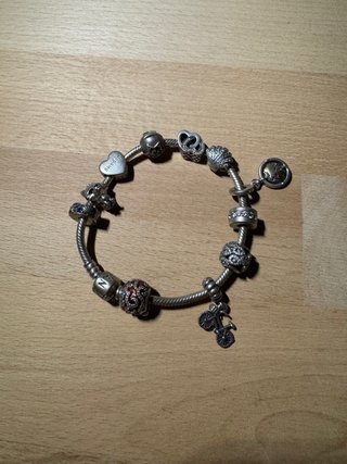 Pulsera Pandora Plata con Varios Charms