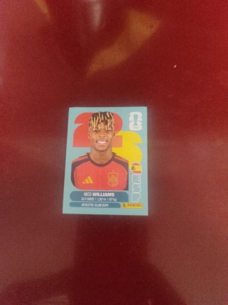 Cromo Panini Nico Williams Mundial 2022