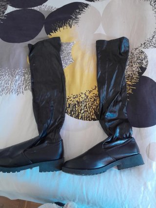 Botas altas negras