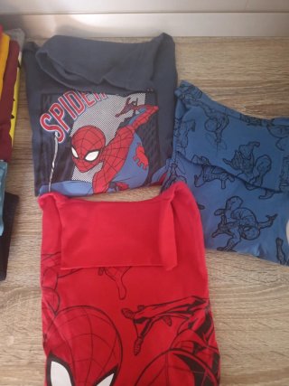 Lote 3 Camisetas Spiderman Talla 6 Años