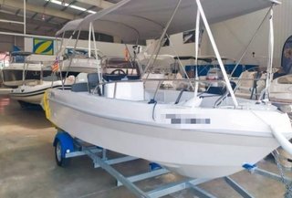 SAVER 585, SUZUKI 90CV CON REMOLQUE