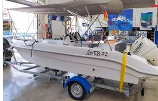 SAVER 585, SUZUKI 90CV CON REMOLQUE