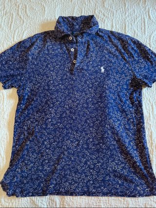 Polo Ralph Lauren Azul Estampado