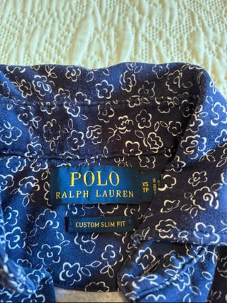Polo Ralph Lauren Azul Estampado