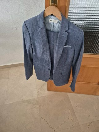 Chaqueta H&M Azul Talla 12 -13 años