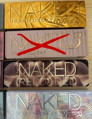 Paletas Urban Decay Naked