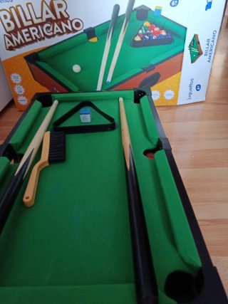 Billar Americano de Mesa para Niños y Adultos