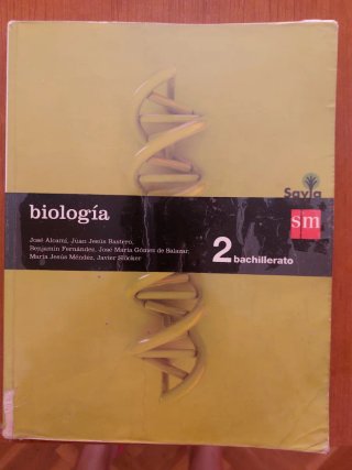 Biología, 2 Bachillerato