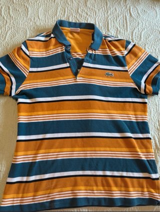 Polo Lacoste de Rayas