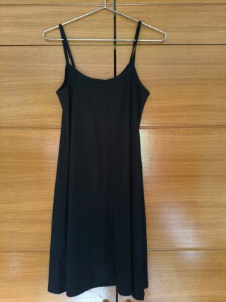 Vestido fiesta lentejuelas negro
