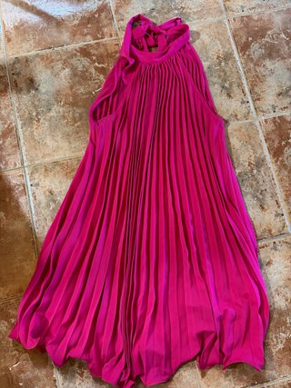 Vestido Rosa con Volantes