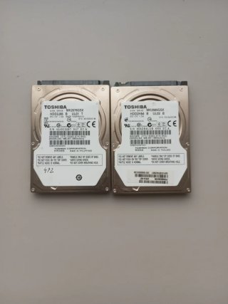2 Discos Duros Toshiba 250GB