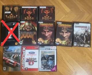 Lote Juegos PC Vintage: Diablo, Doom, Commandos