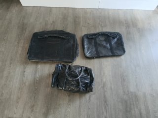 Juego 3 Maletas Piel Vintage LINO CORELLI