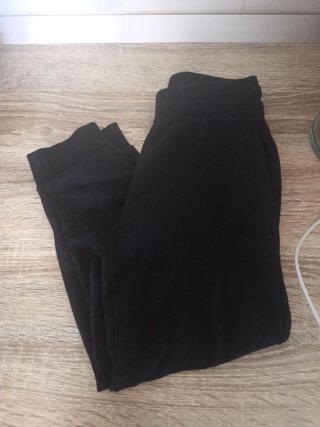 Pantalón de chándal negro para niño (5-6 años)