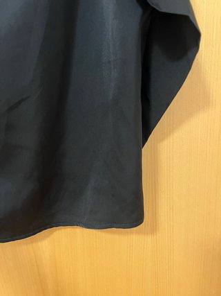 Blusa Negra Asimétrica Shein